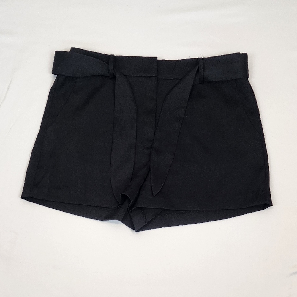 Joie Black 100% Polyester Short